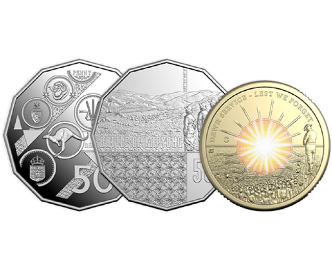 New coin releases: Dawn Service, 75th Anniversary Battle of Kapyong