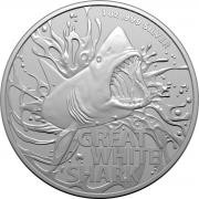 Investment Coin Silver 2021 Great White Shark