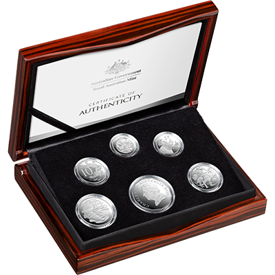 2025 Six-Coin Fine Silver Proof Year Set