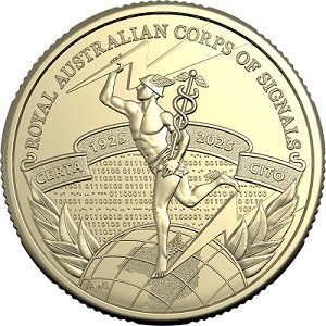 2025 $1 Uncirculated Coin - Australian Royal Corps of Signals