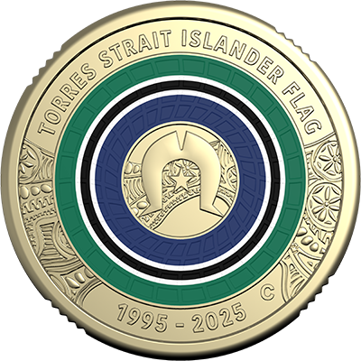 2025 $2 'C' Mintmark Coloured Uncirculated Coin