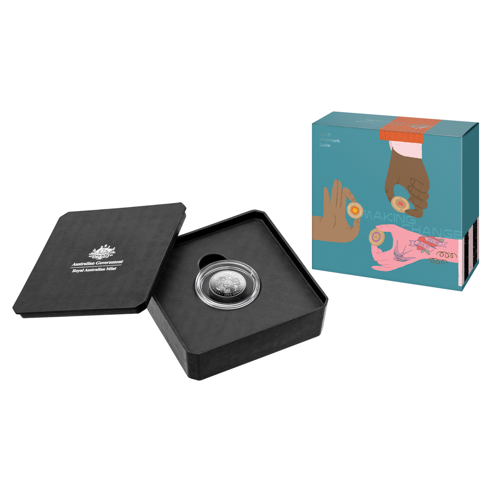 2026 Mintmark 60 Anniversary Decimal Currency $1 Silver Proof C Mintmark