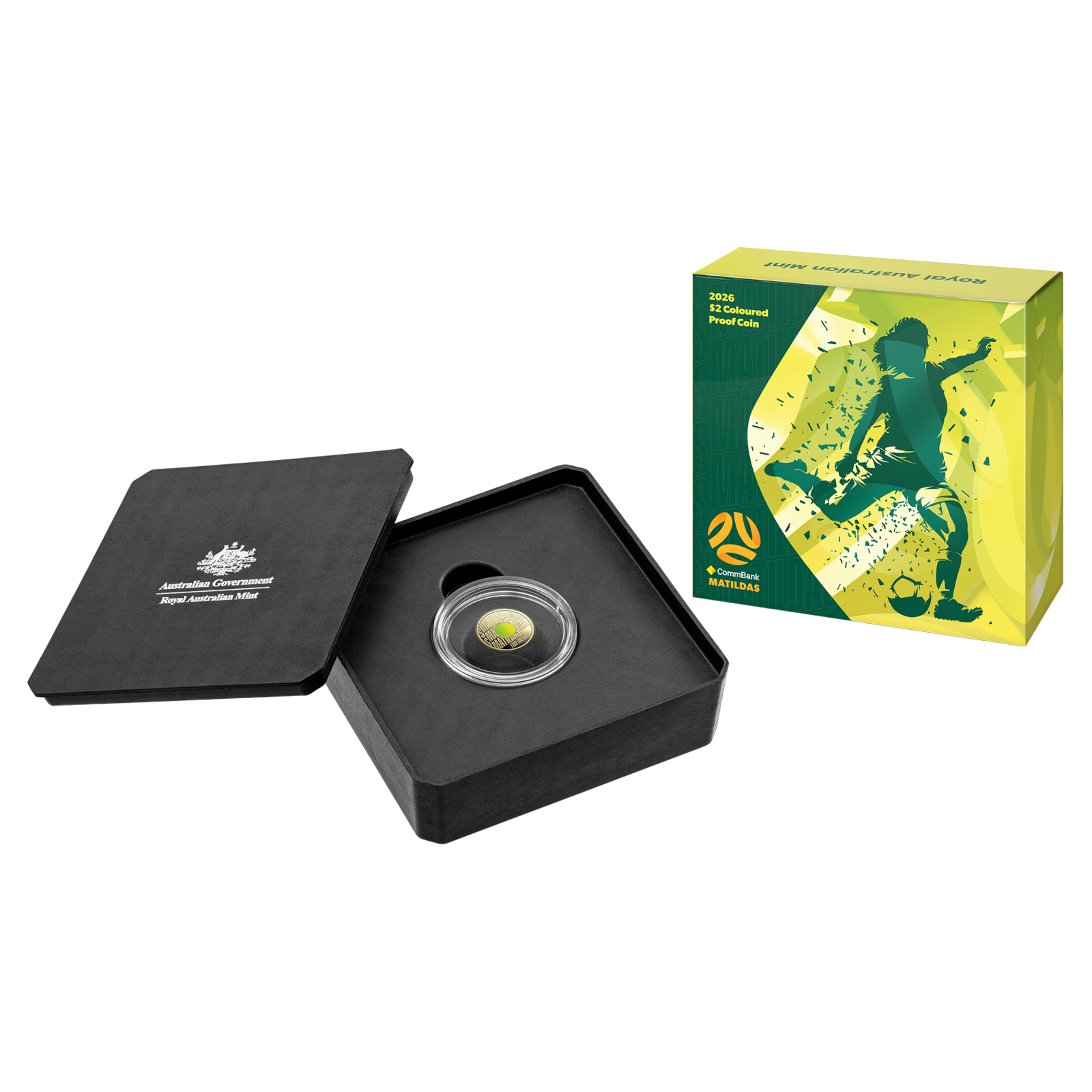 Matildas proof coins