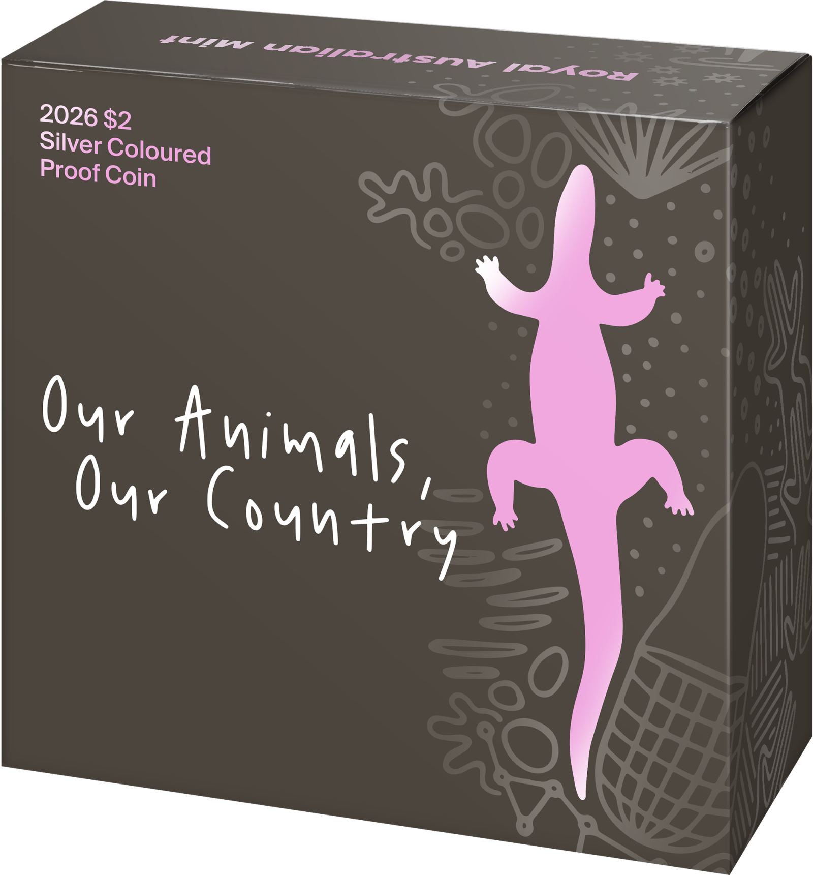 2026 Our Animals Our Country Silver Proof Carton front.