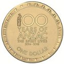 circulating-coins-one-dollar-commemorative-design-2017-100-years-anzac-2014-2018