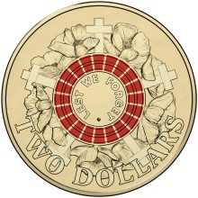 circulating-coins-two-dollar-commemorative-design-2015-100-years-anzac-cove-red-lest-we-forget