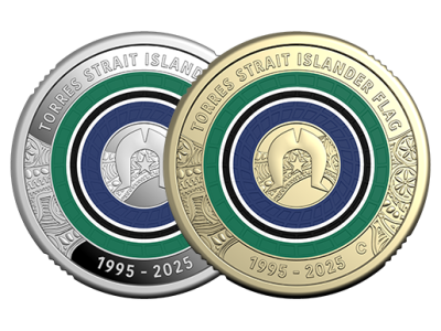 July Release Silver Proof and Uncirculated coins with Torres Strait Islander Flag