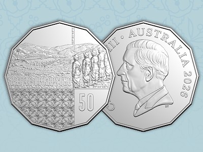 New Release: 75th Anniversary of the Battle of Kapyong Coin