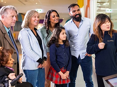 Family Tour What's On page