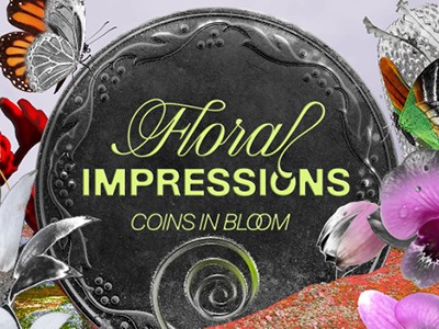 Floral Impressions: Coins in Bloom exhibition