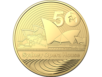 Sydney Opera House Gold Investment coin