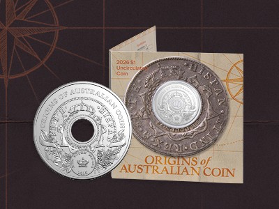 Origins of Australia coin
