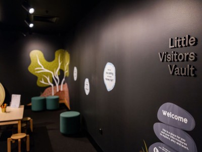 Little Visitors Vault room at the Royal Australian Mint.