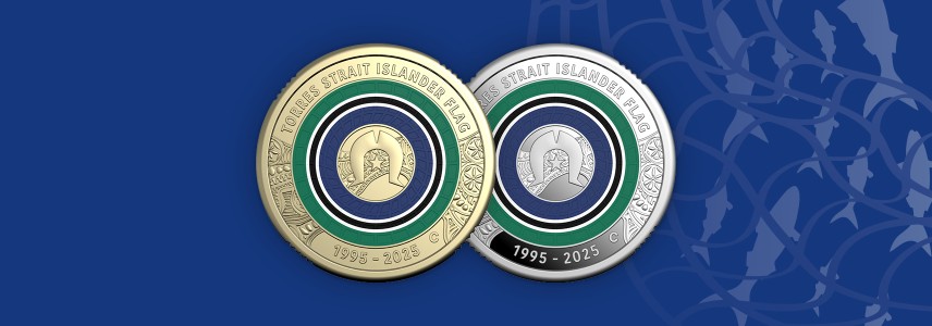 Torres Strait Islander flag coins