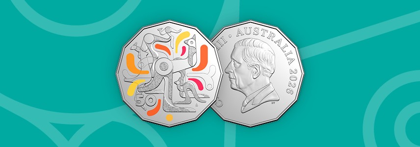 2026 50 cent celebration coin release