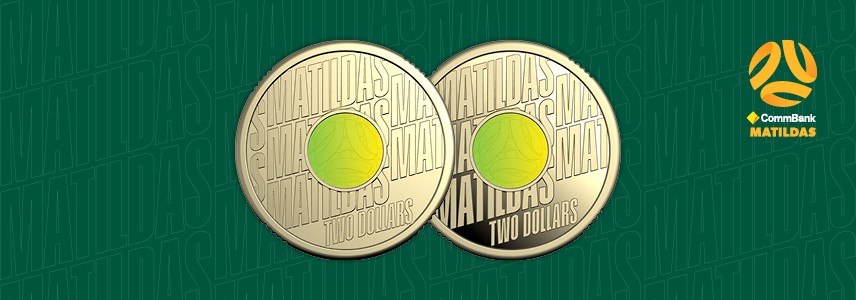 2026 Matildas Coloured Coins Release Available Now